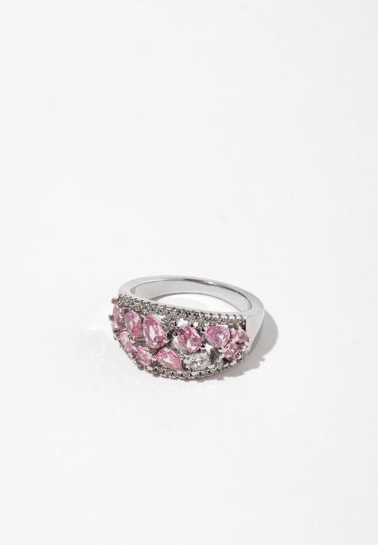 Pink Garland Ring