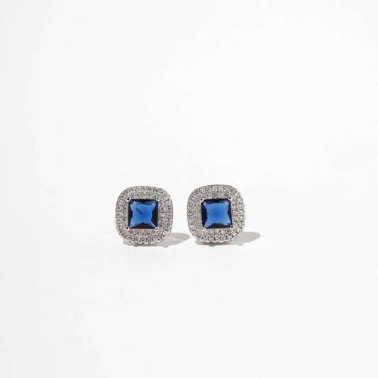 Square Zircon Earrings